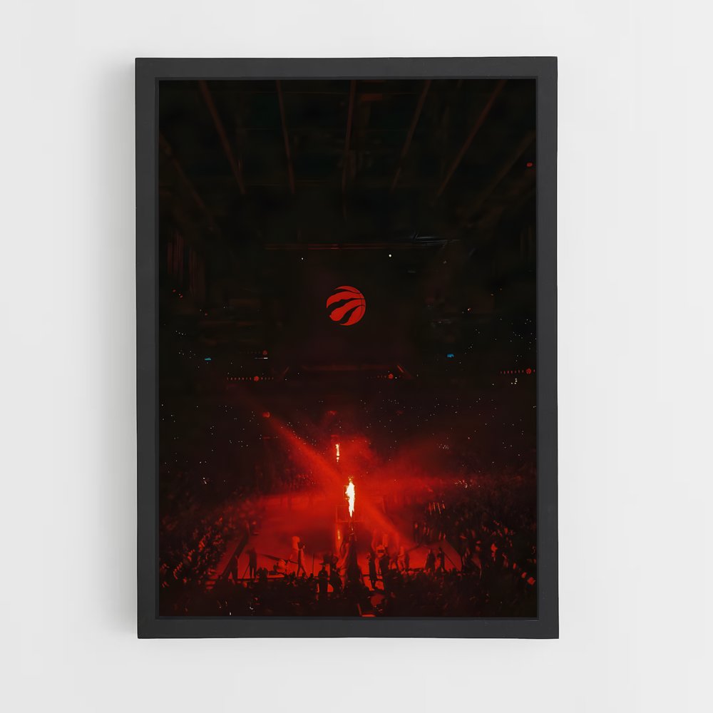 Poster Toronto raptors – affiche Basketball (vue 2)